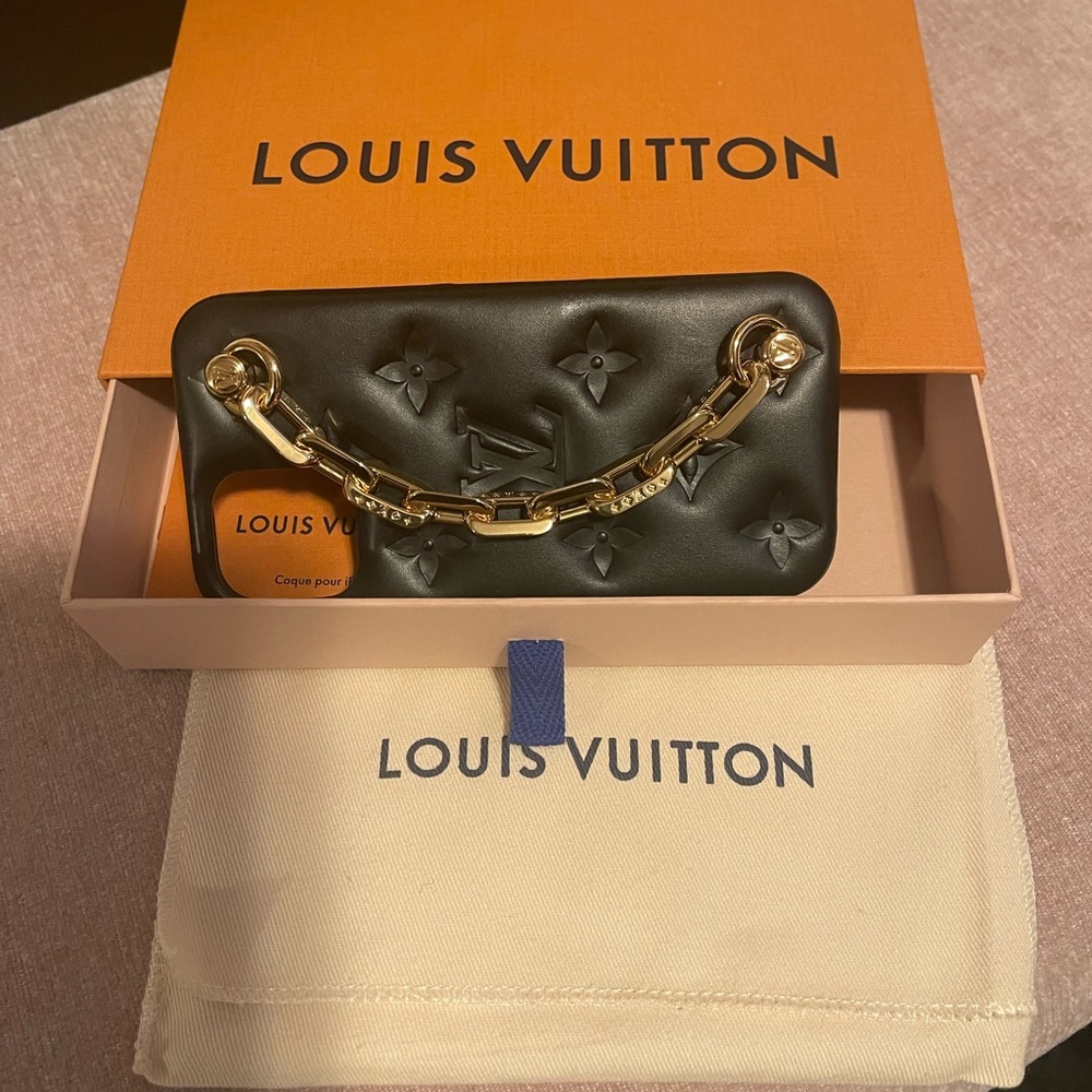 Authentic Louis Vuitton bumper cousin iPhone case 12 pro